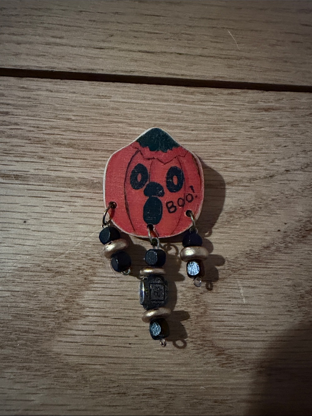 Halloween Pumpkin Dangle pin
